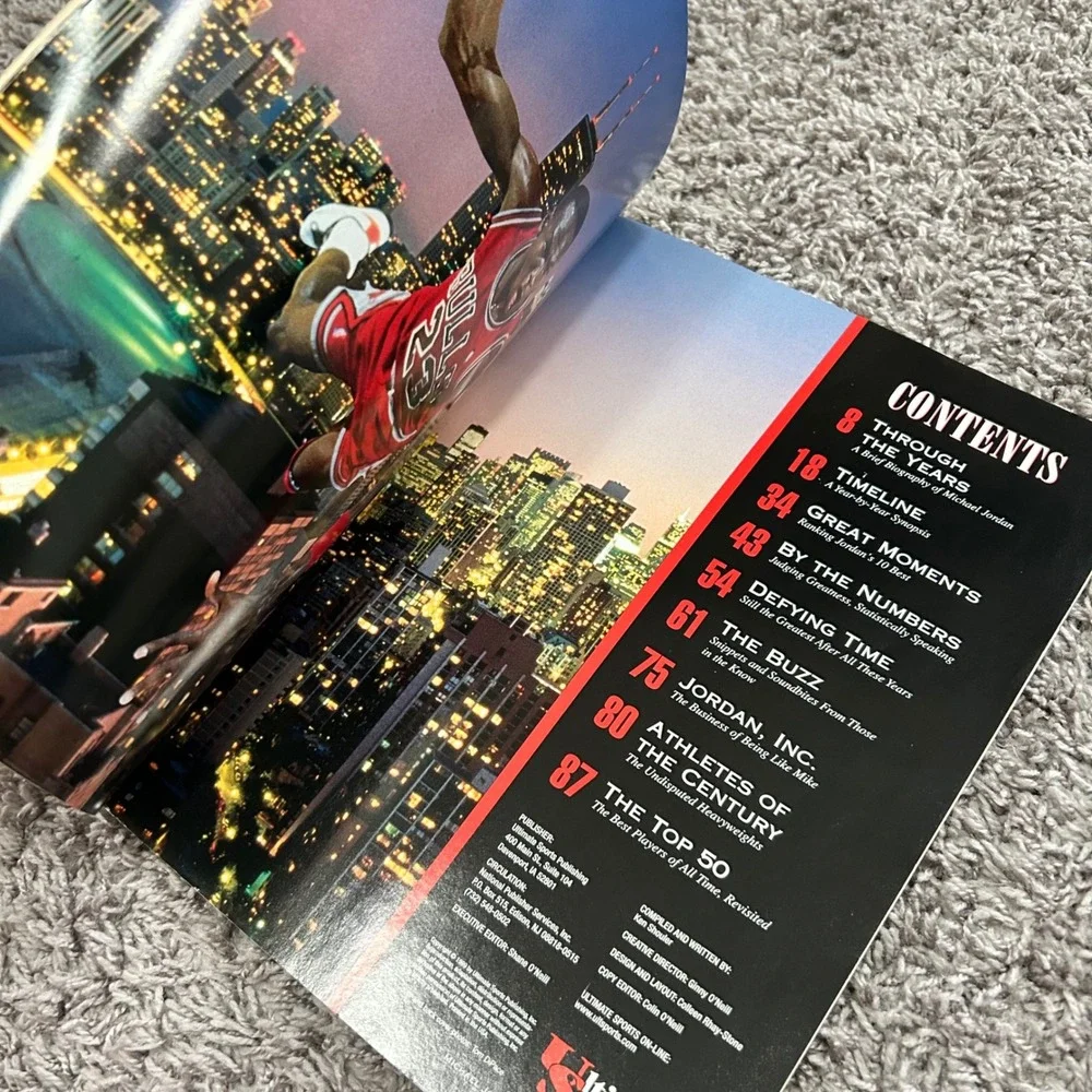 Michael‎ Jordan Farewell to a Legend 1999 Ultimate Sports Presents Magazine